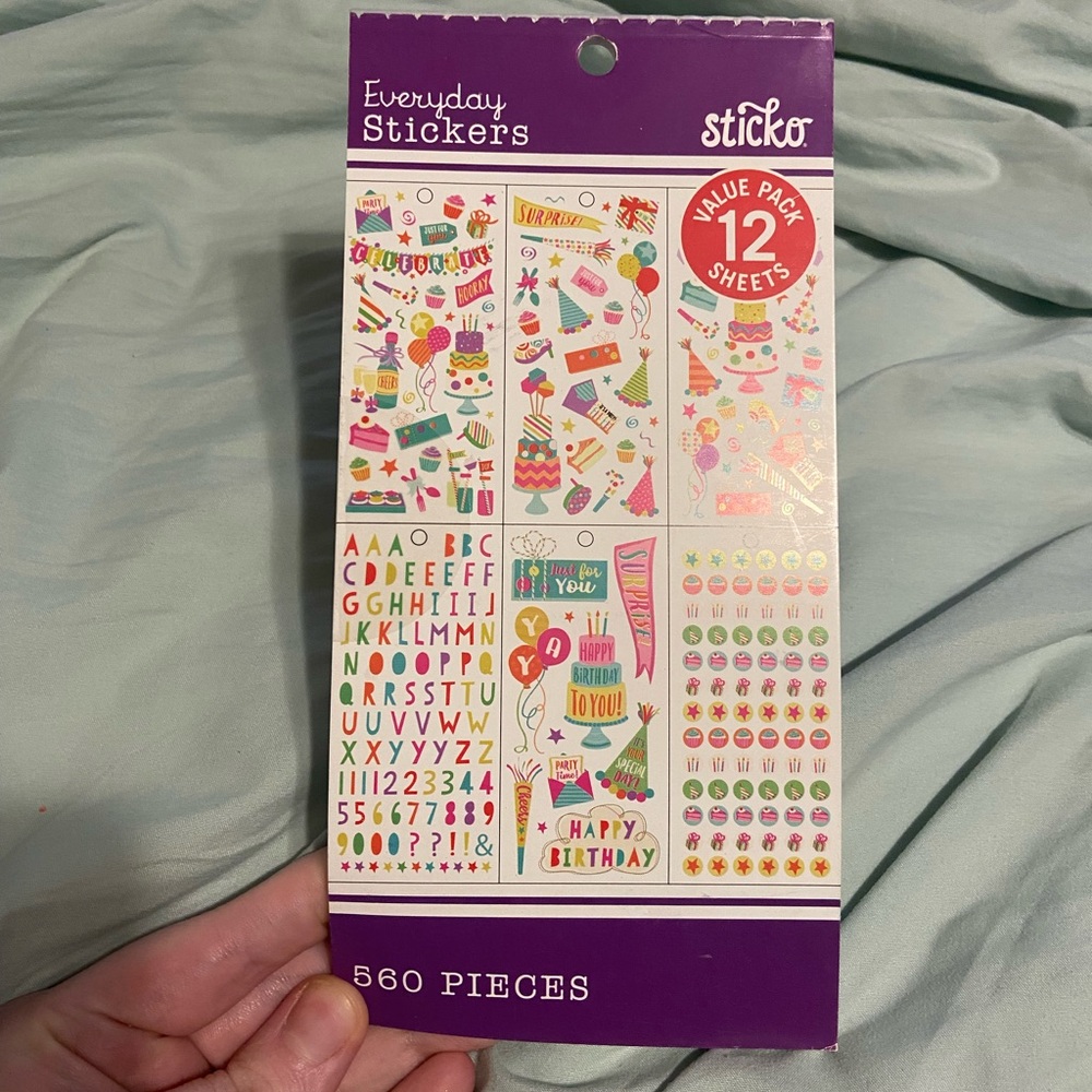 5/$10 | Sticko Everyday Stickers Value Pack